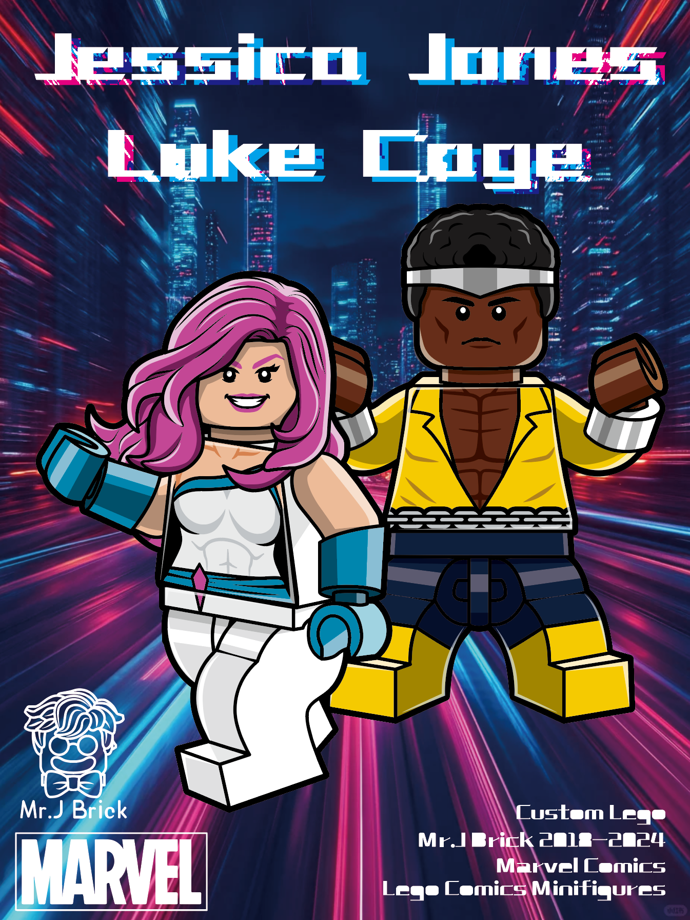 【Mr J Brick】潔西卡 / 路克