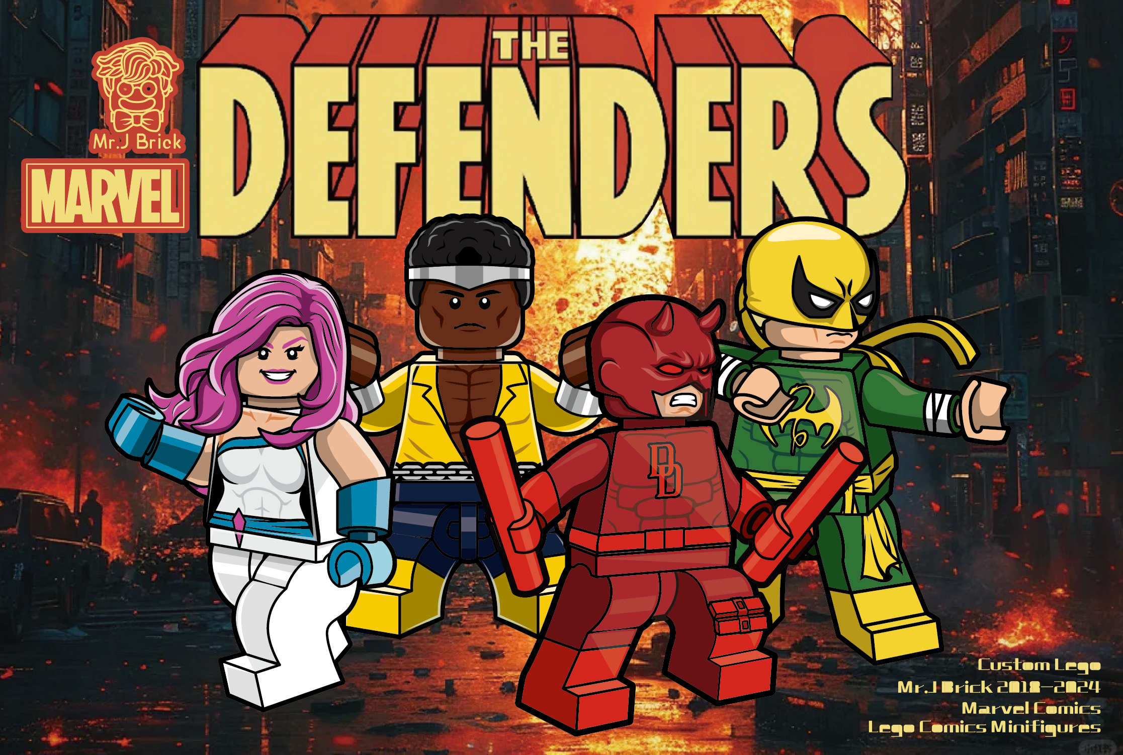 【Mr J Brick】潔西卡 / 路克