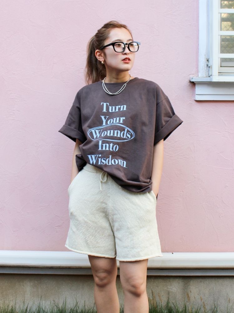 現貨┃Ungrid 復古 水洗 英文字短