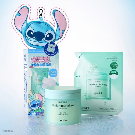 goodal x Stitch - Hyaluron Soothing Clear Pad