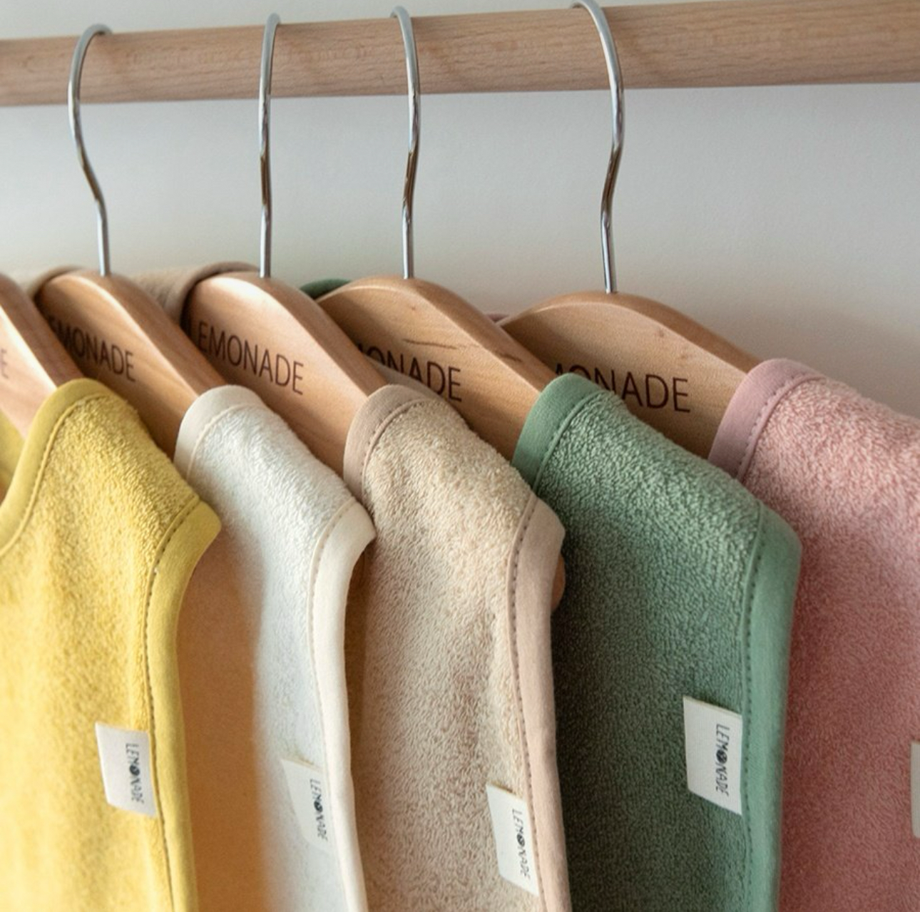 Lemonade Terry Square Bib