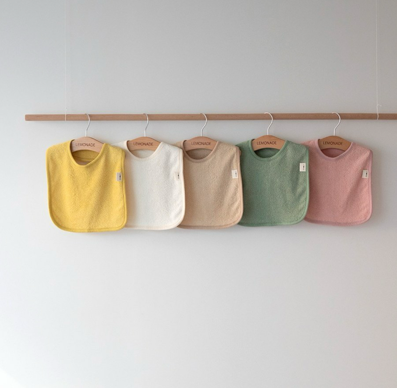 Lemonade Terry Square Bib