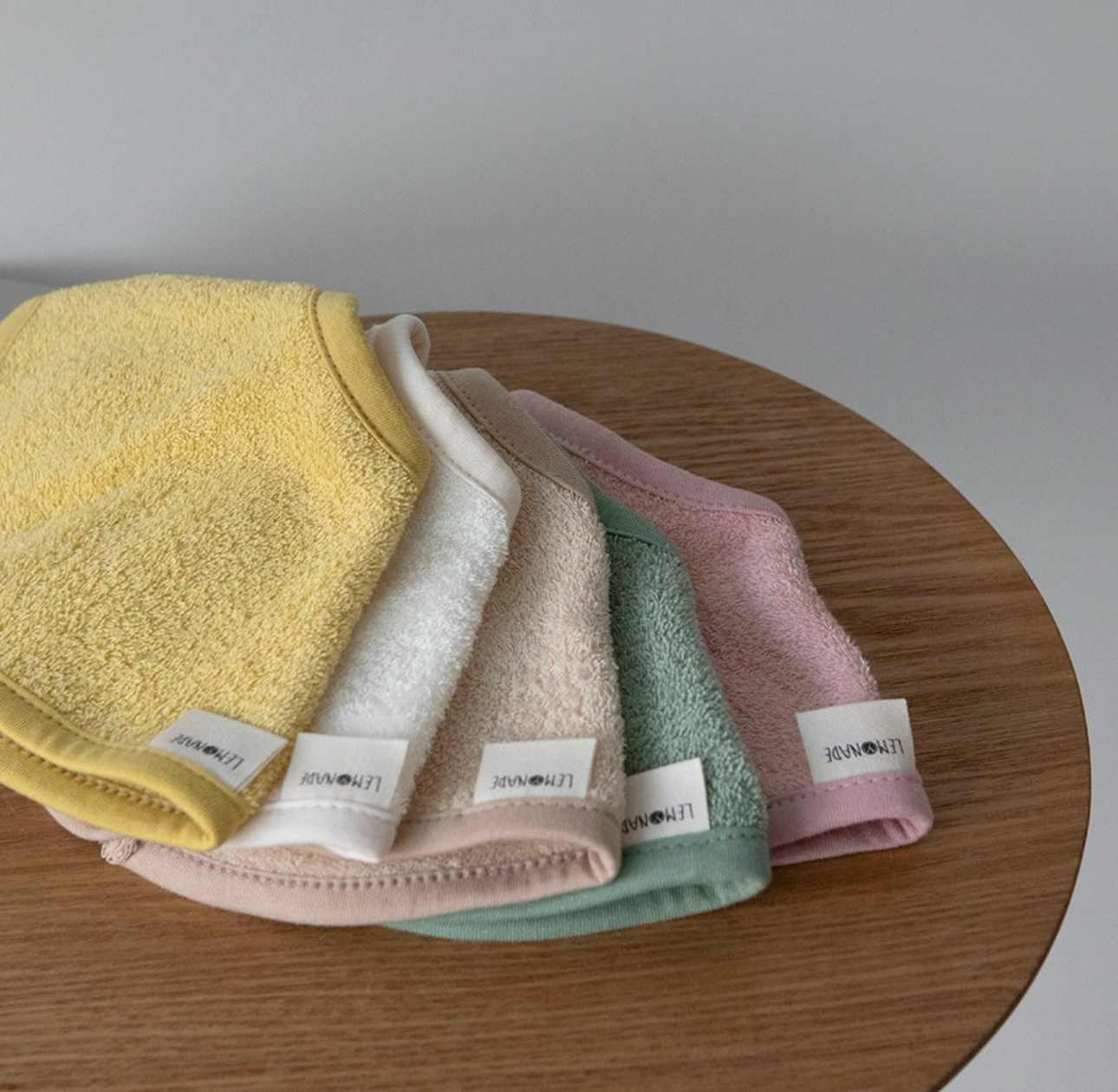 Lemonade Terry Triangle Bib