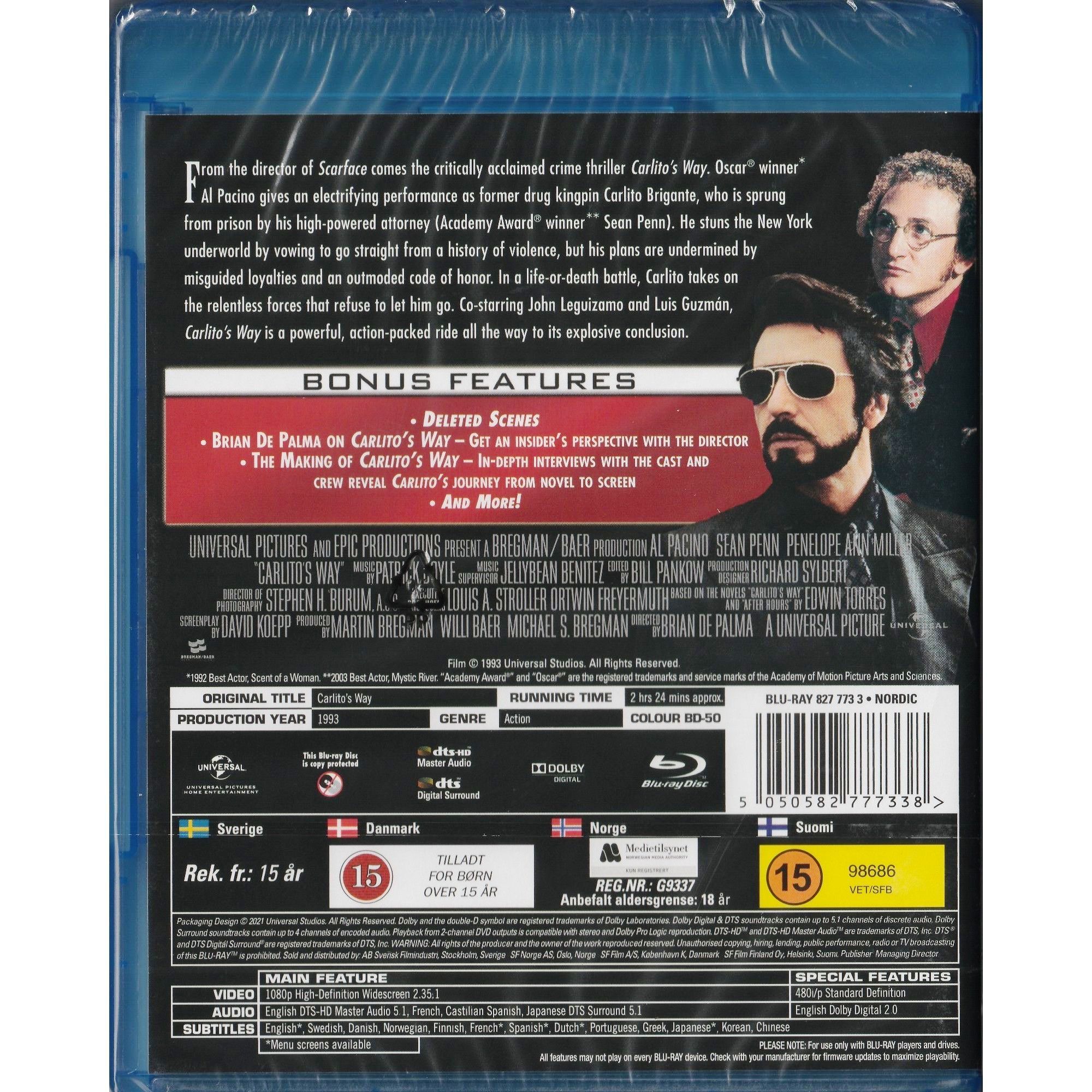 情梟的黎明 (1993) (Blu-ray) (北歐版)