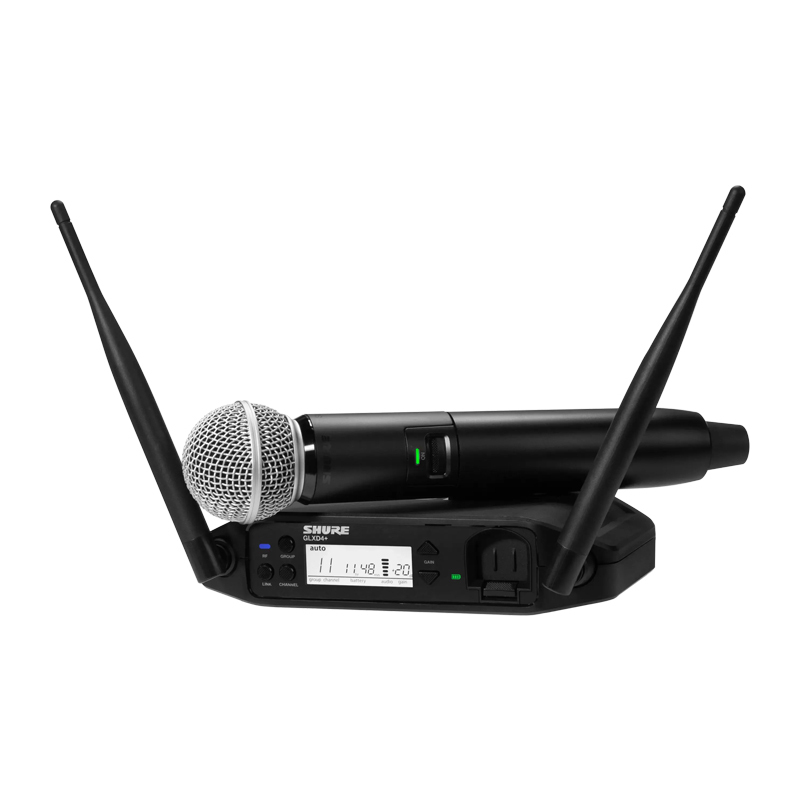 SHURE GLX-D24+/SM58 手握式數位無線麥克風系統