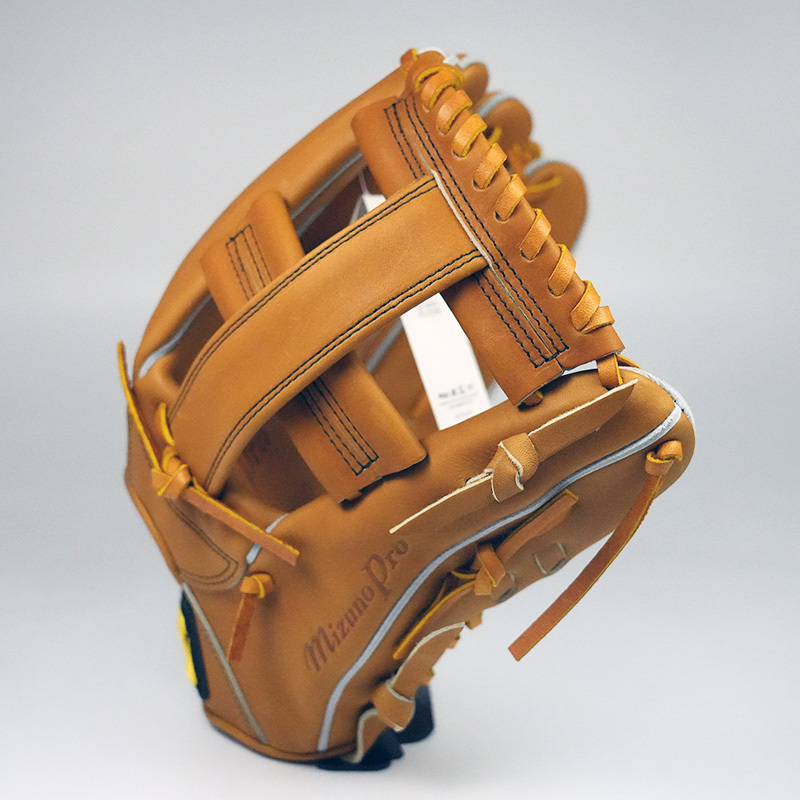 日本進口美津濃MIZUNO PRO 松井秀喜十字球擋大M金標硬式最高階外野手套