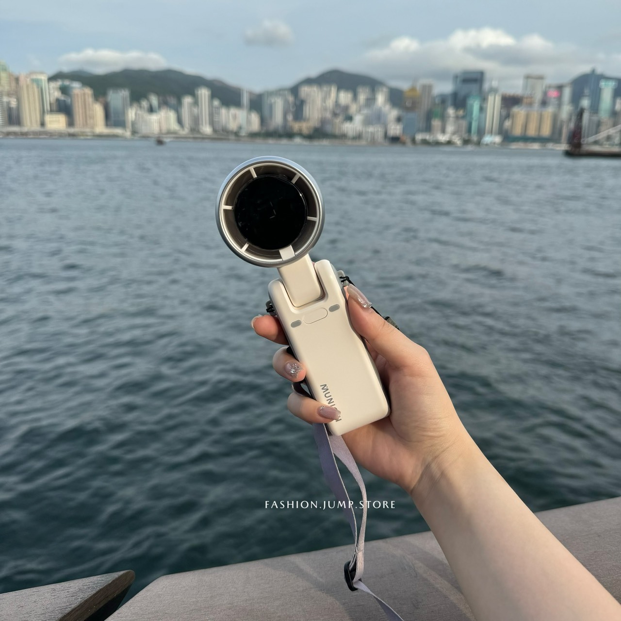 （現貨）MUNICHI 小旋風勁速摺疊渦輪扇 手持電風扇