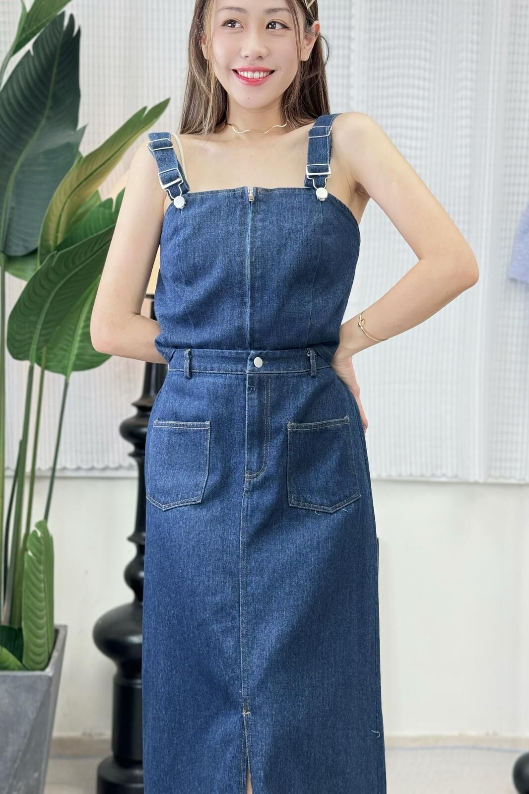 SET#7306 🤍一分為工復古裙套裝