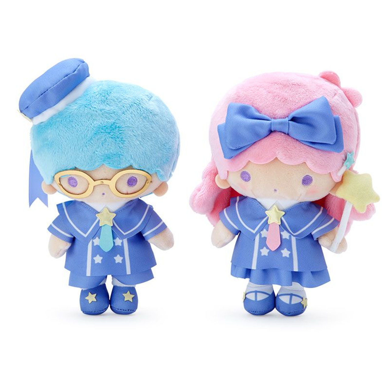 日版Sanrio Little Twin Stars 校園風系列 對裝公仔