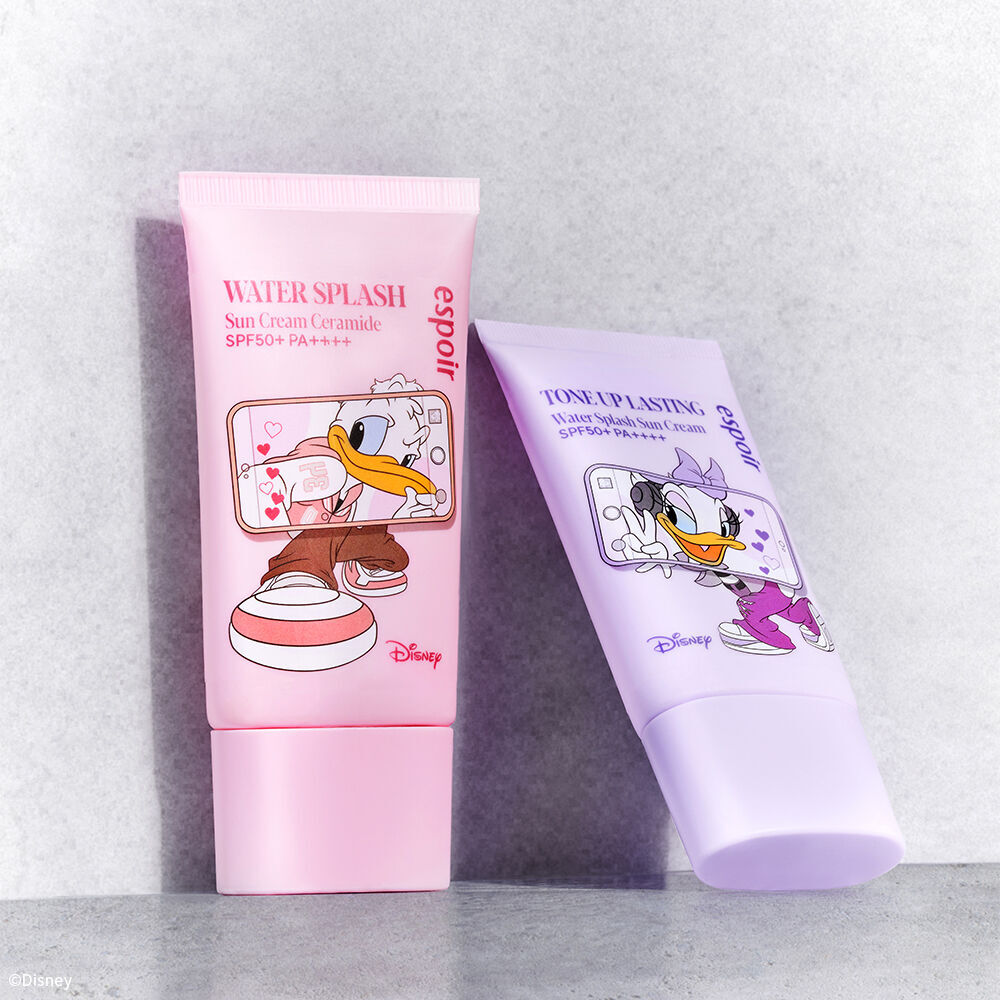 [ eSpoir ]  Tone Up Lasting Water Splash Sun Cream #Disney Edition