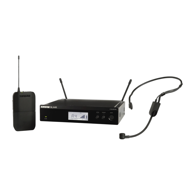 SHURE  BLX14R/PGA31 頭戴式無線麥克風系統 機櫃型