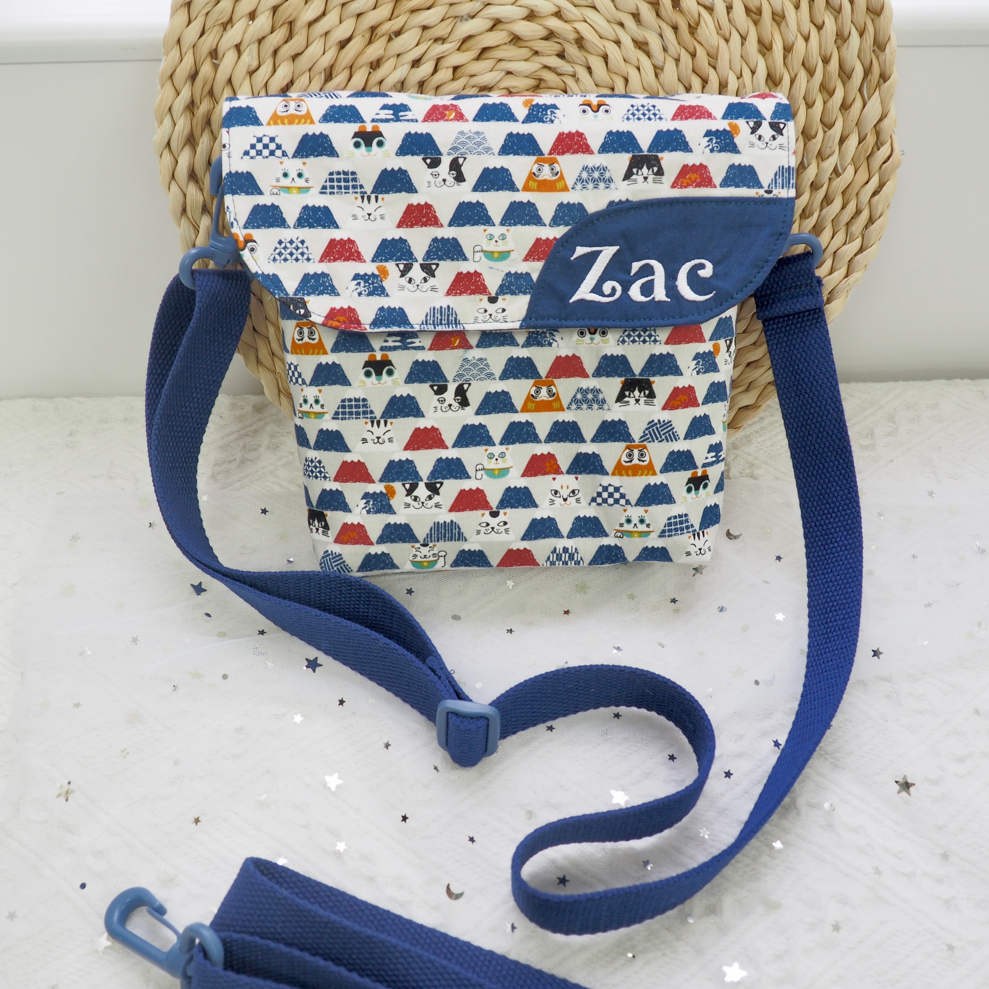 兒童斜孭袋【可自選圖案】