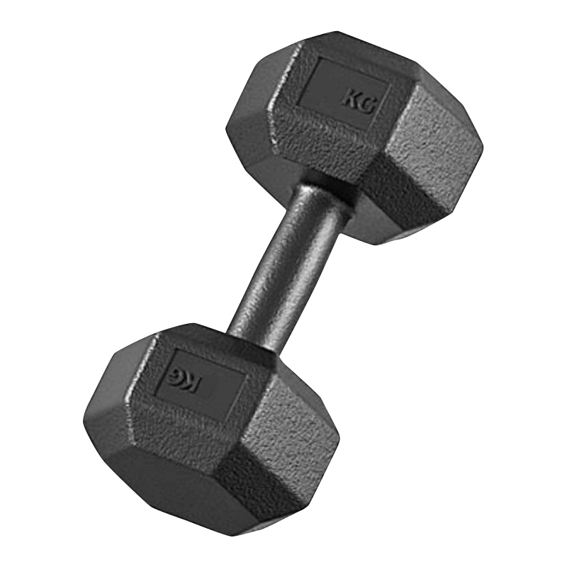 PVC六角包膠啞鈴