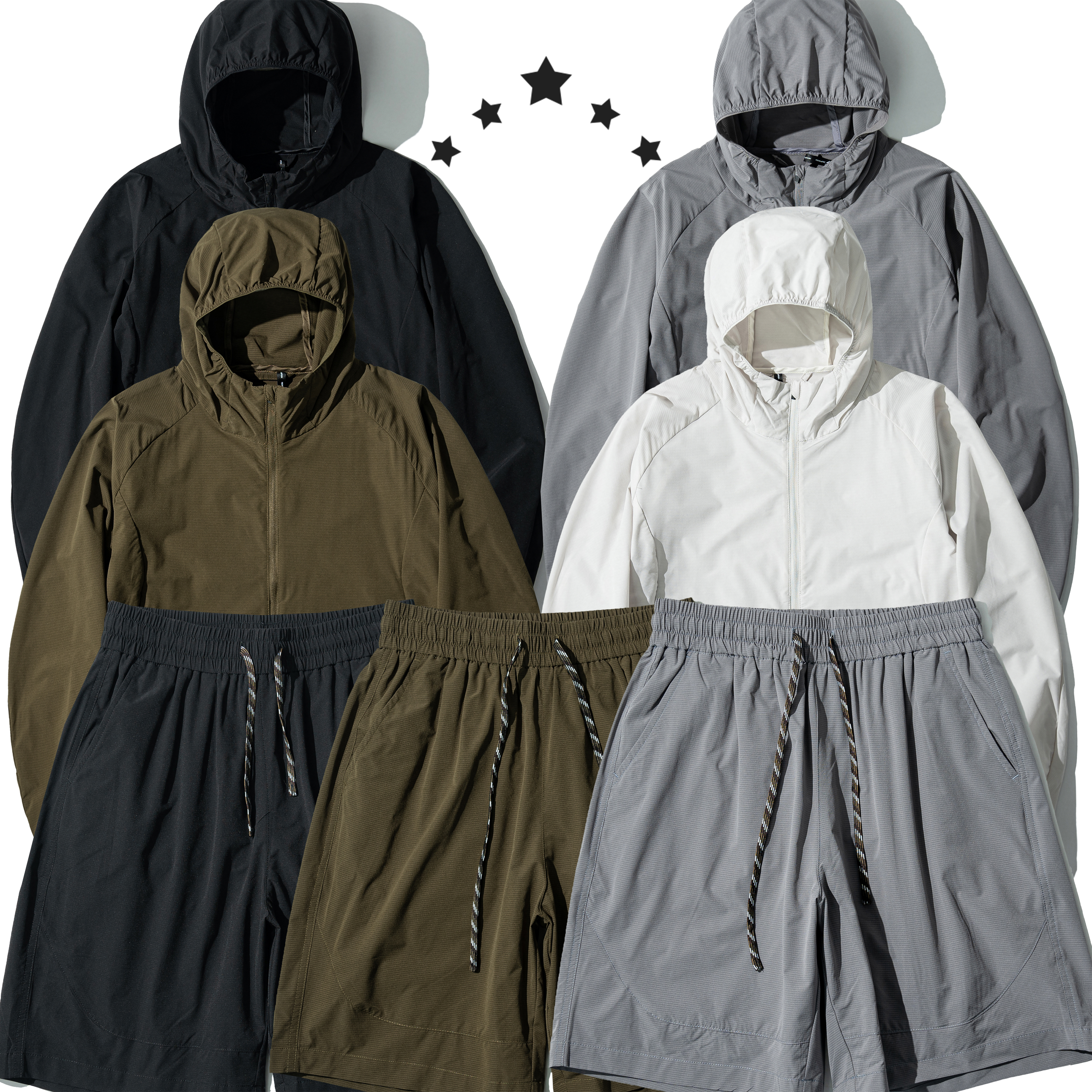 Lightweight Sun Protection Set 輕量 防曬外套 短褲 [NF5412]