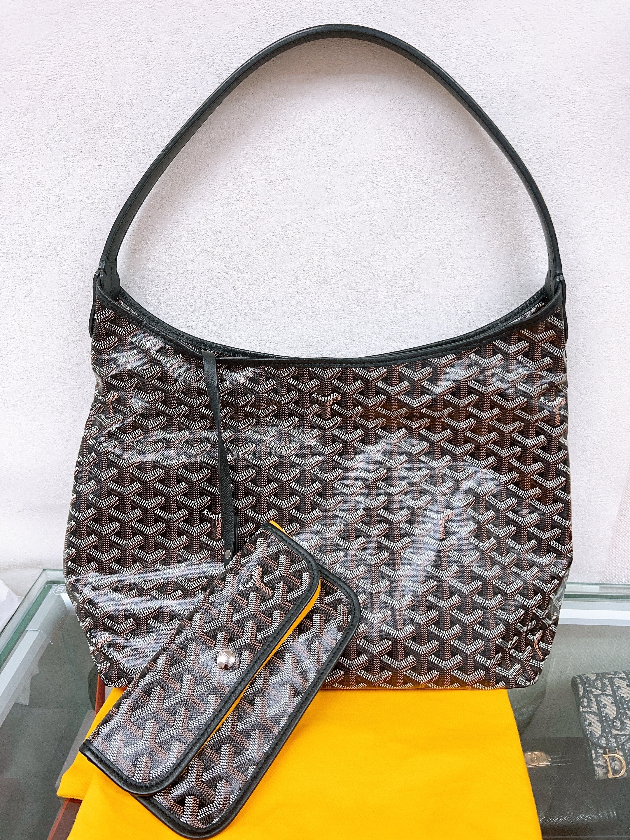 Goyard hobo boheme black