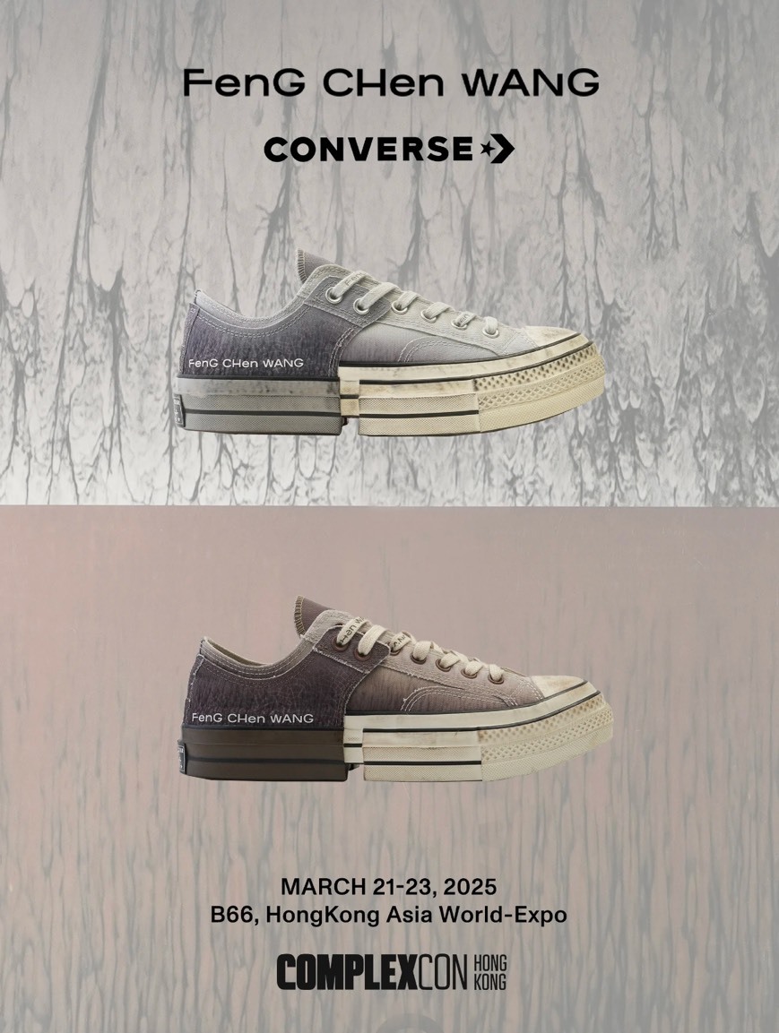 Converse x Feng Chen Wang 全新聯名 2-in-1 Chuck 70 解構 棕色 灰色 2色 帆布鞋 休閒鞋 A15741C/A15742C