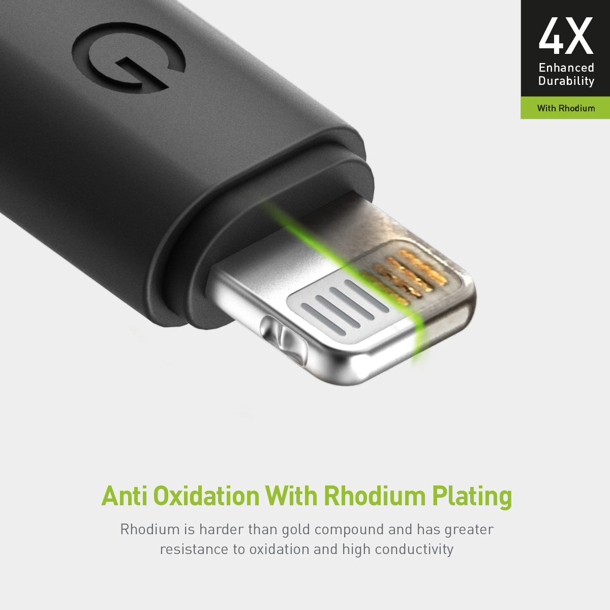 ENERGEA NyloFlex USB-C to Lightning 3A/100W MFI 認證快充傳輸線