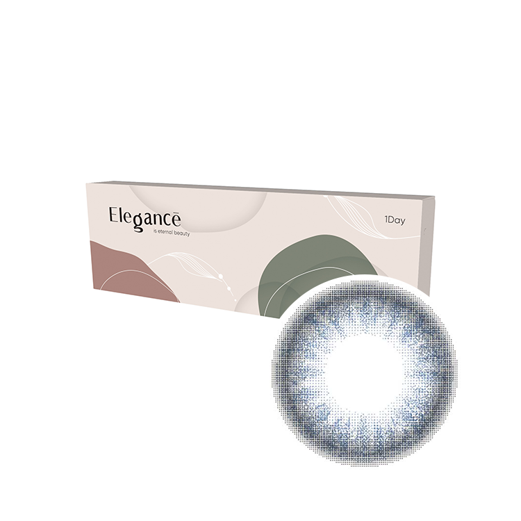 iVISION高視能Elegance彩色日拋(10片裝)左岸藍