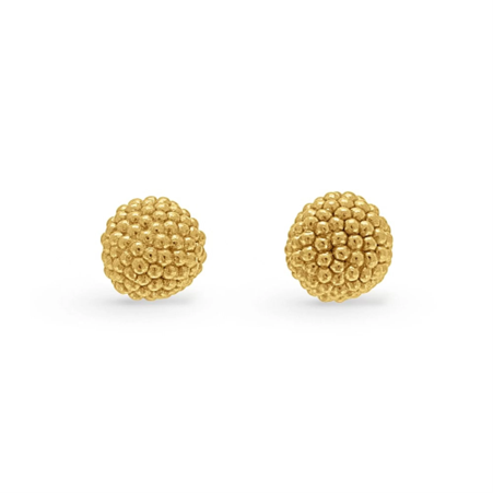 1TA0530-487 [THALLO] Ioni Earrings 24K Gold Vermeil On Sterling Silver #s123a (EU)