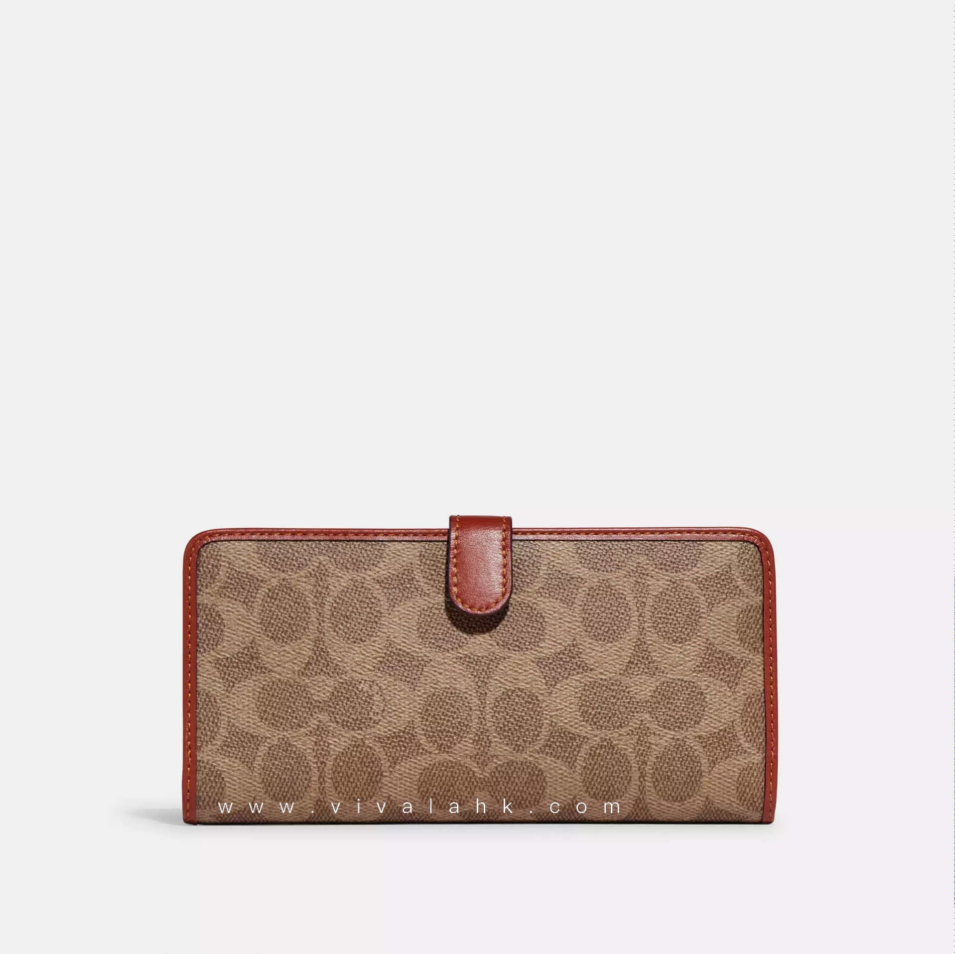 Coach - 對摺薄身長銀包 (專櫃款) (CK529)