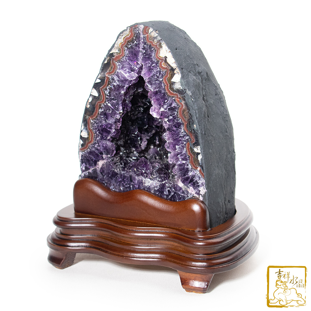 烏拉圭紫水晶立洞 2.9kg 安神智慧