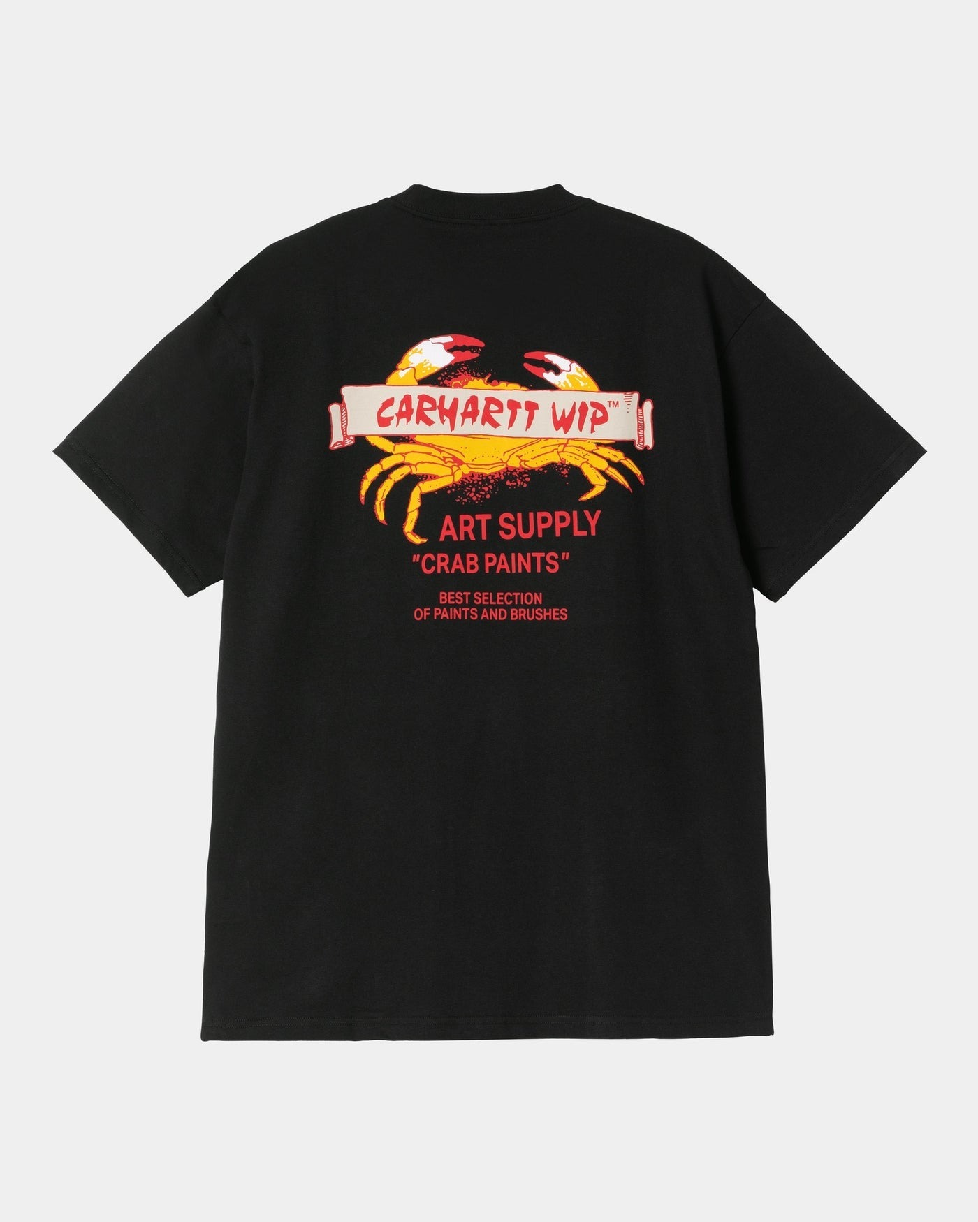 2025SS CARHARTT WIP S/S Crab Paint T-Shirt 螃蟹 藝術 創作 塗鴉 短T 現貨 I034778