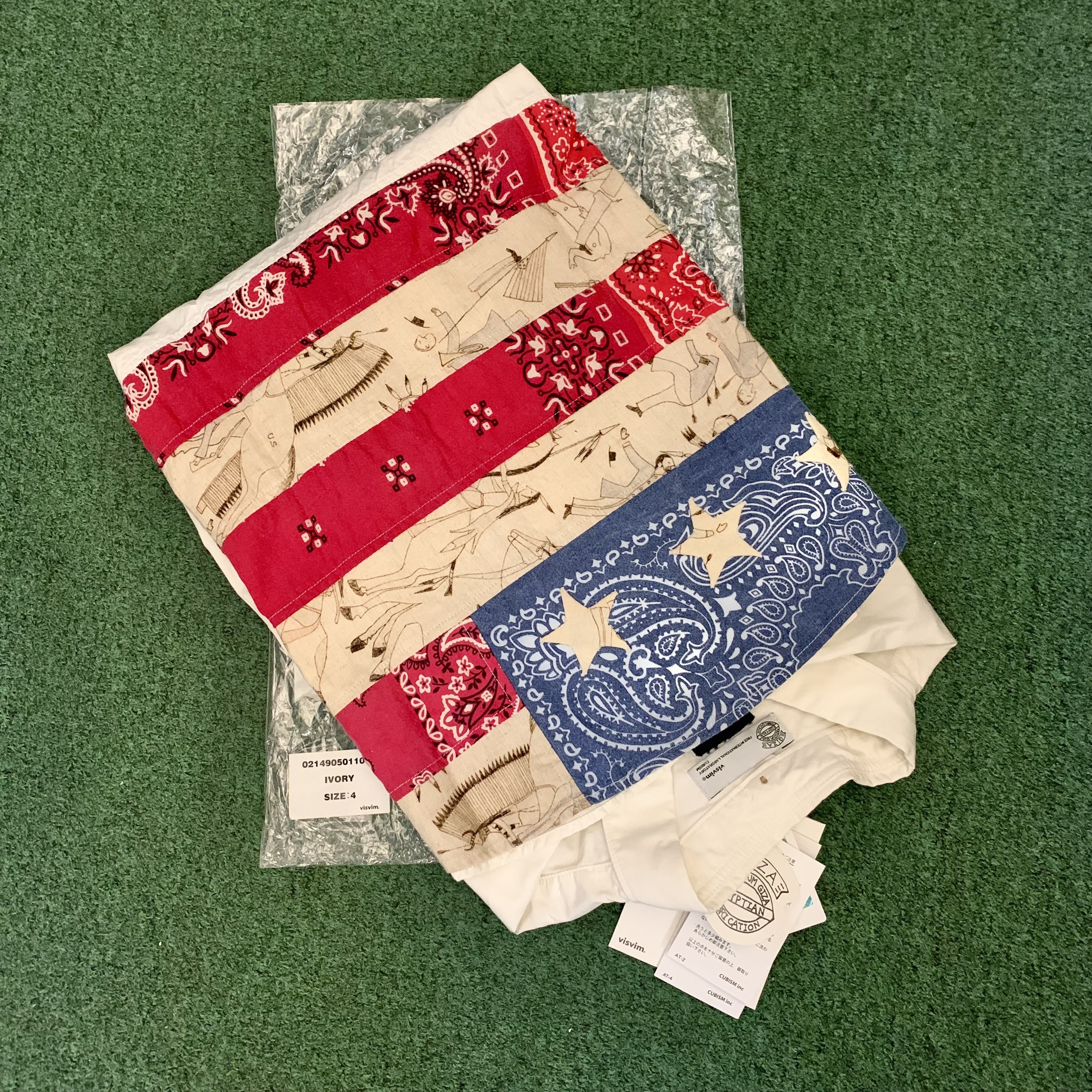 VISVIM｜15SS Lungta Stars B.D. L/S（Bl・４） visvim