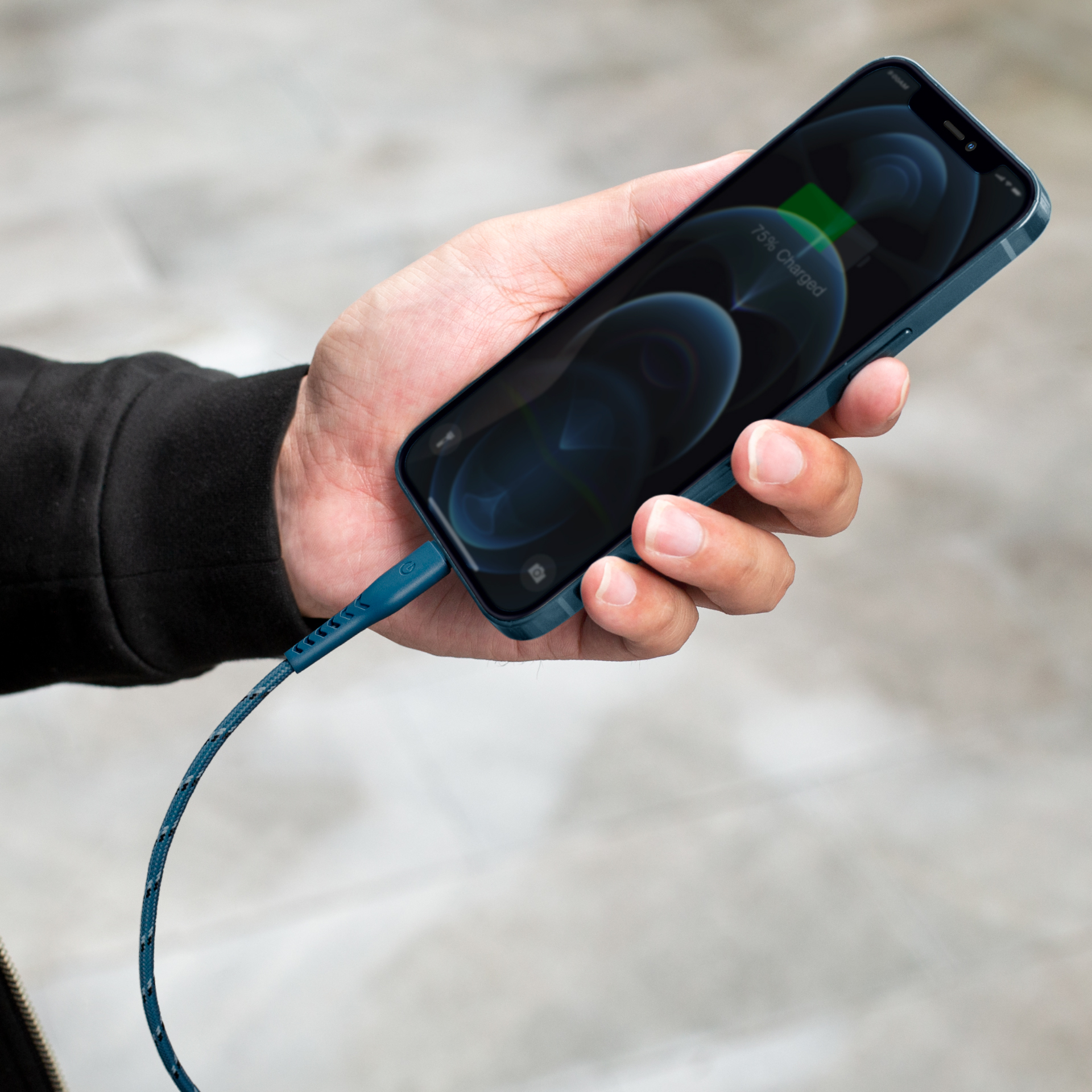 ENERGEA NyloFlex USB-A to Lightning 3A MFI 認證快充傳輸線