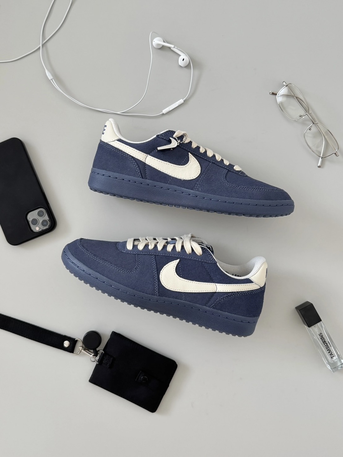 <海外限定✈️>NIKE FIELD GENERAL 麂皮德訓鞋 霧霾藍