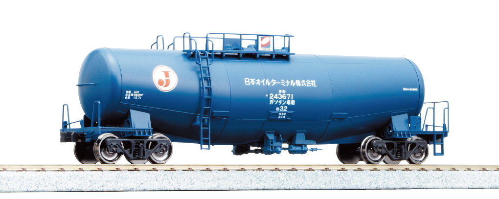 Kato 1-816 HO規 タキ43000 油罐車.藍色