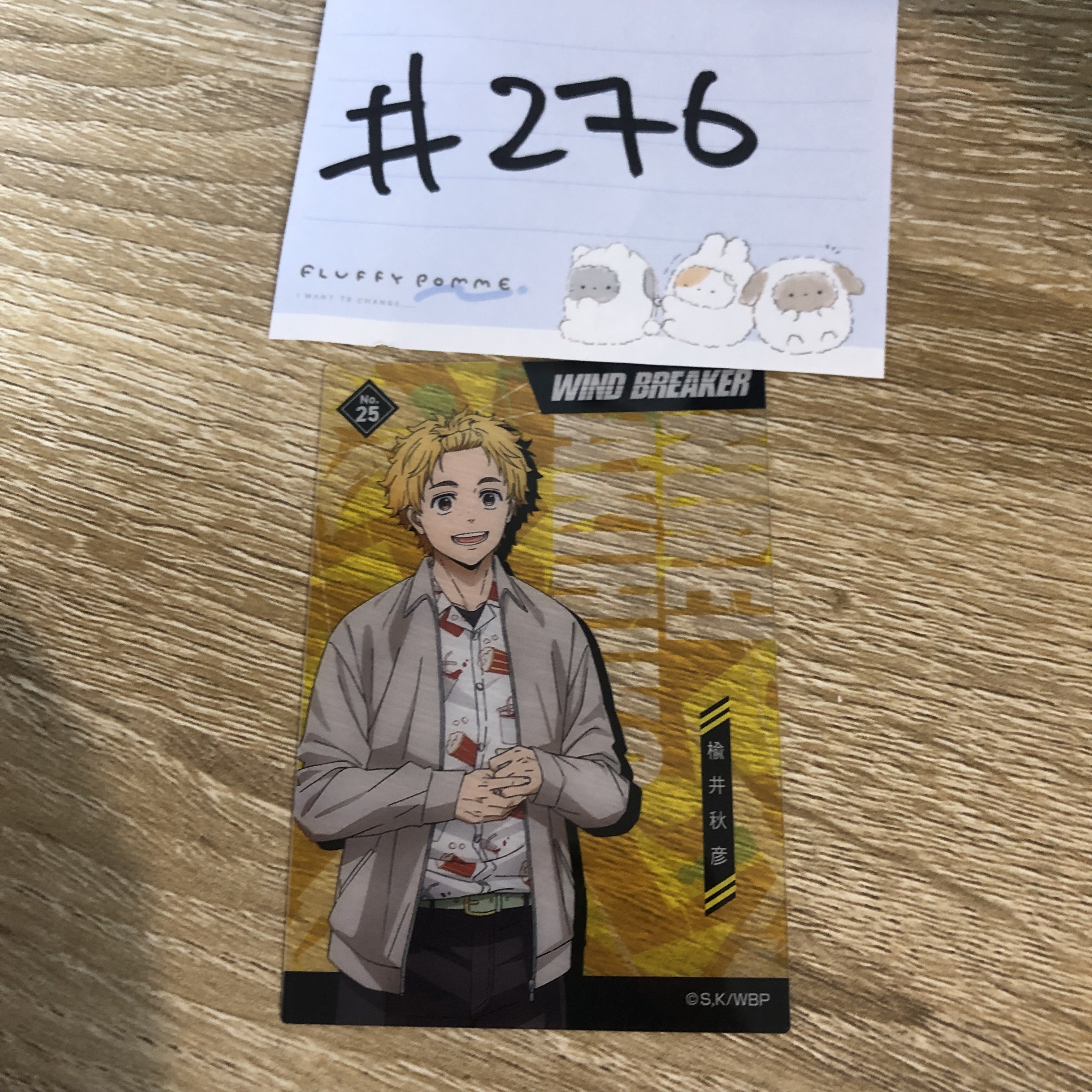 WIND BREAKER 榆井 小卡#276