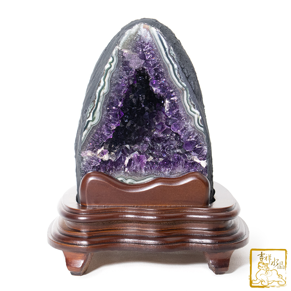 烏拉圭紫水晶立洞 1.94kg 財運亨通