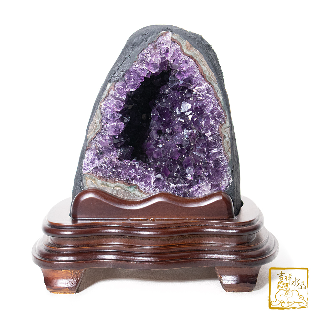 烏拉圭紫水晶立洞 1.88kg 招貴納福