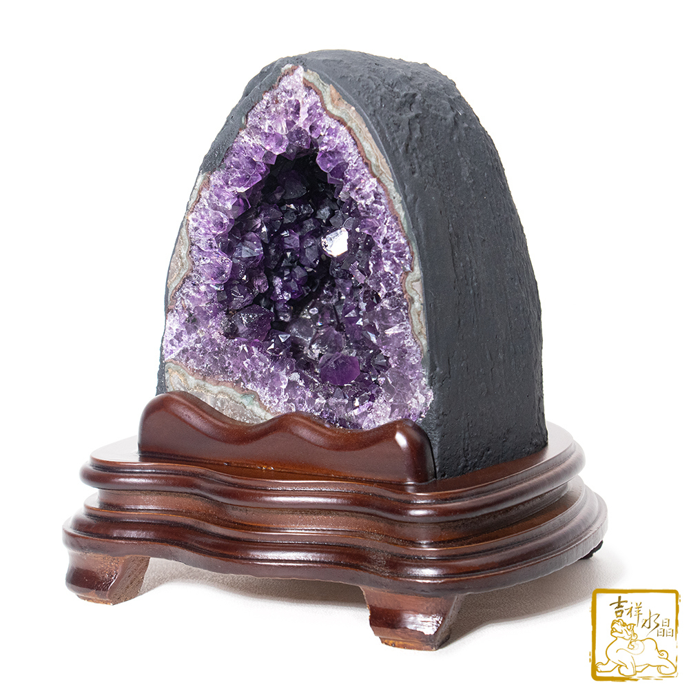 烏拉圭紫水晶立洞 1.88kg 招貴納福