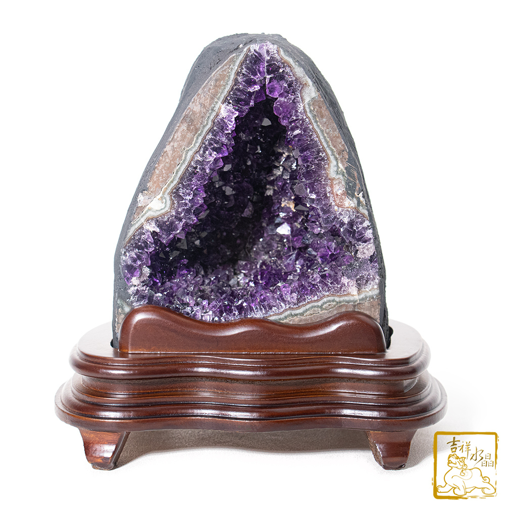 烏拉圭紫水晶立洞 1.7kg 招貴納福