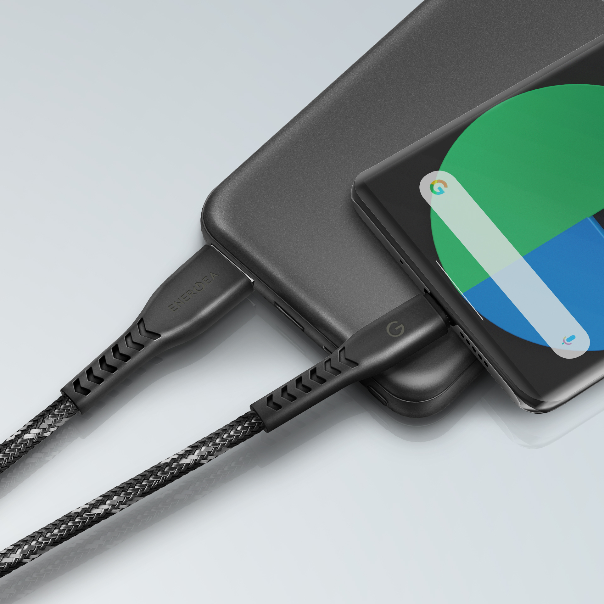 ENERGEA NyloFlex USB-A to USB-C 5A 快充線