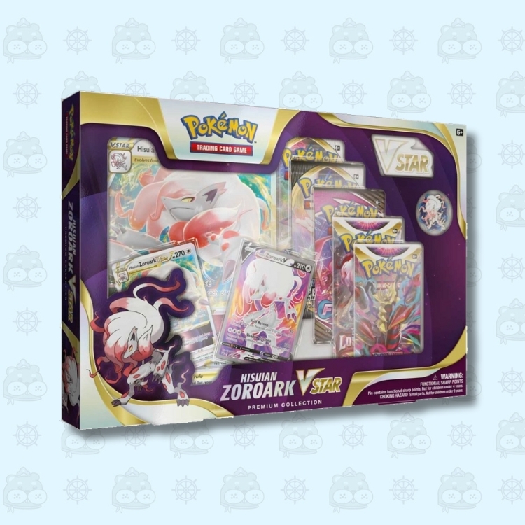Pokemon Hisuian Zoroark VSTAR Premium Collection (International Version)