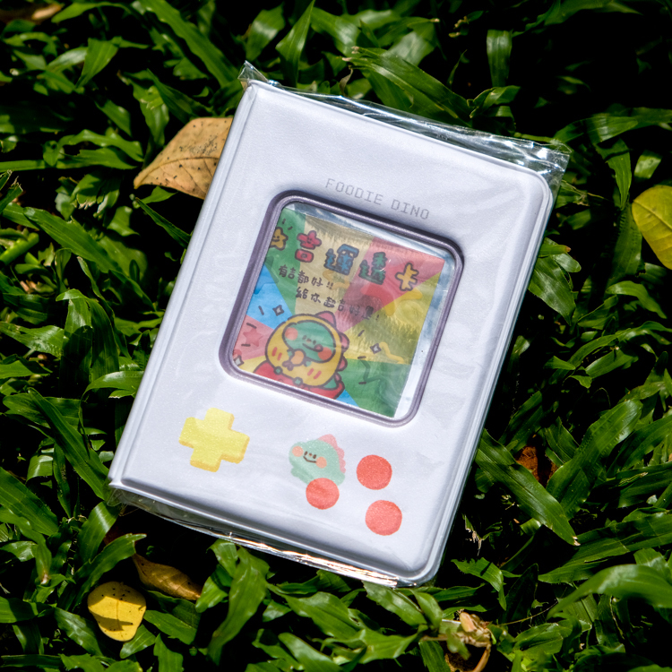 狗狗的小跳步，繪蹦砰！｜3吋卡冊｜白色款