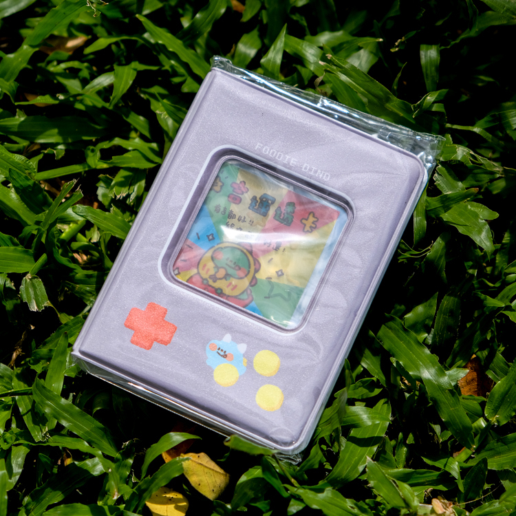 狗狗的小跳步，繪蹦砰！｜3吋卡冊｜灰色款