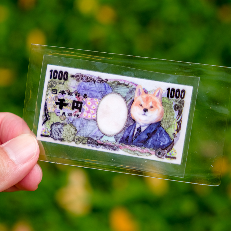 一氏夫婦 Escouple｜轉印貼紙｜日幣｜柴犬