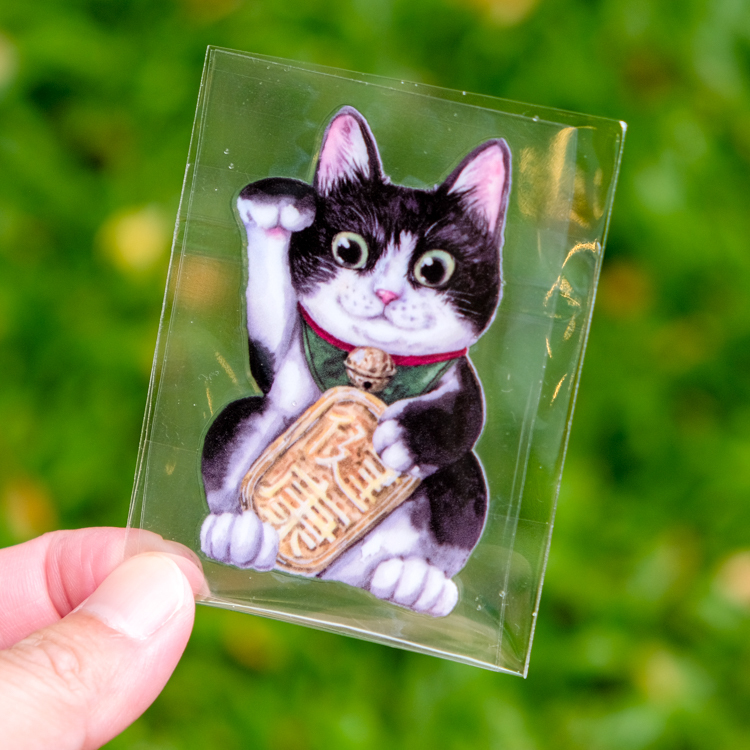 一氏夫婦 Escouple｜轉印貼紙｜招財貓｜賓士貓