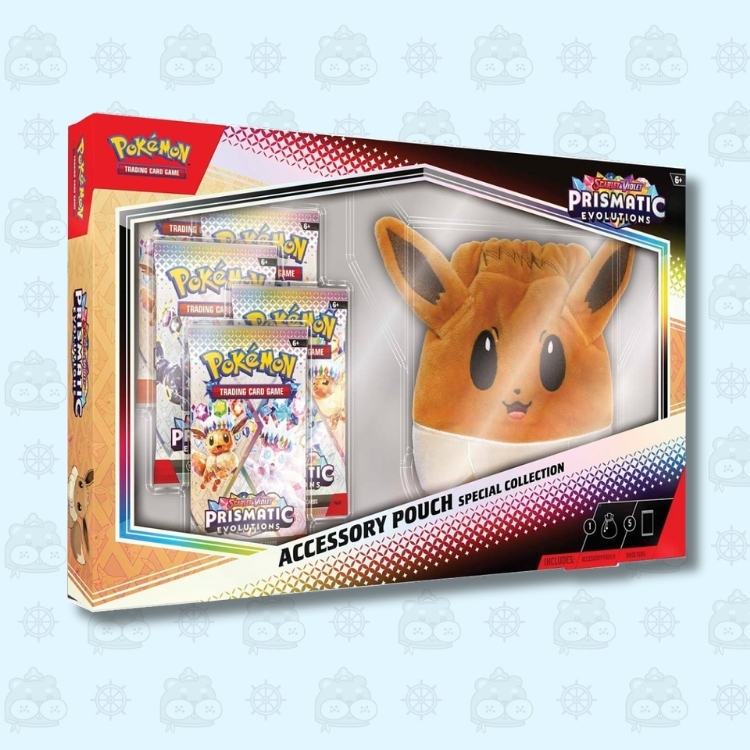 Pokemon Prismatic Evolutions Accessory Pouch Special Collection