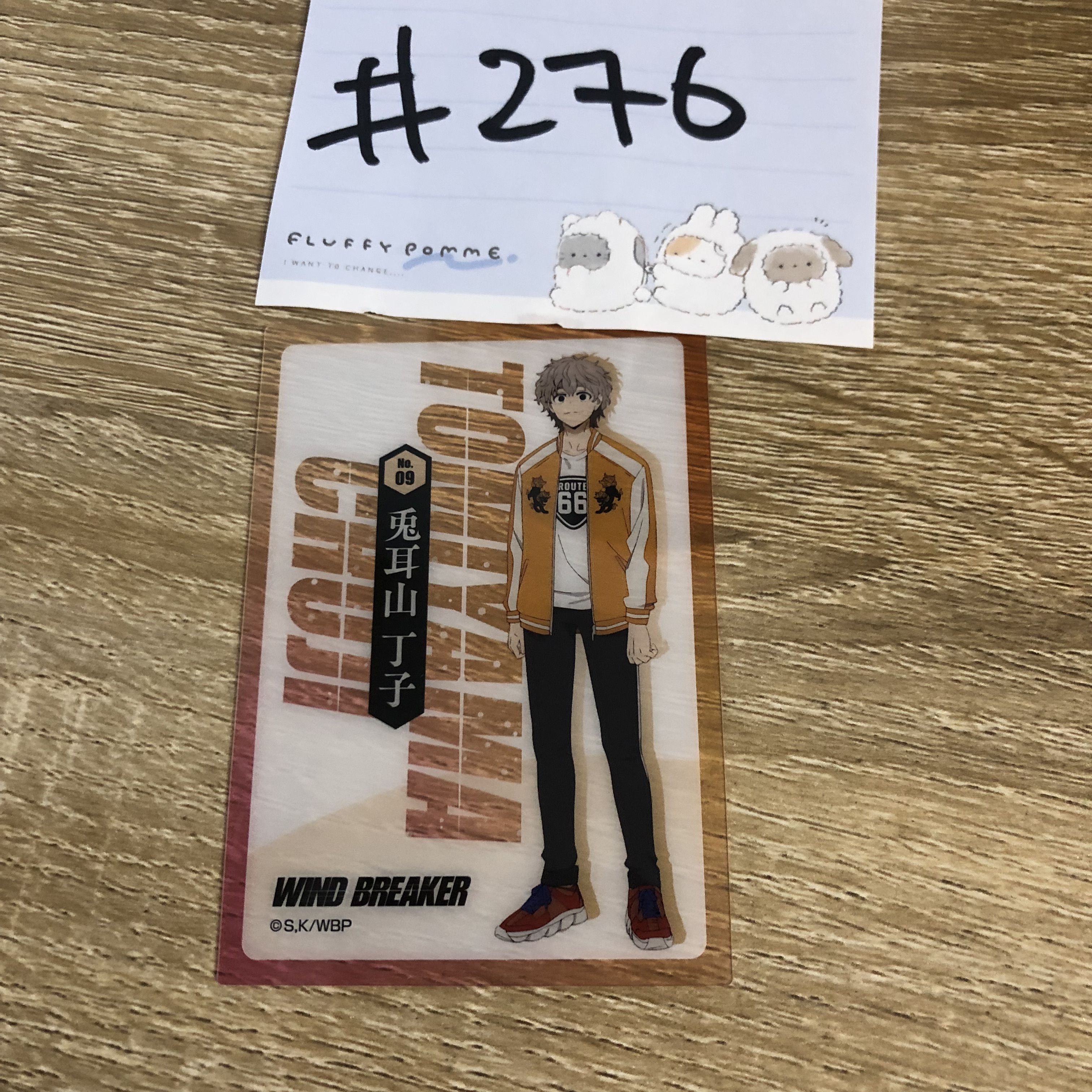 WIND BREAKER 兔耳 小卡#276