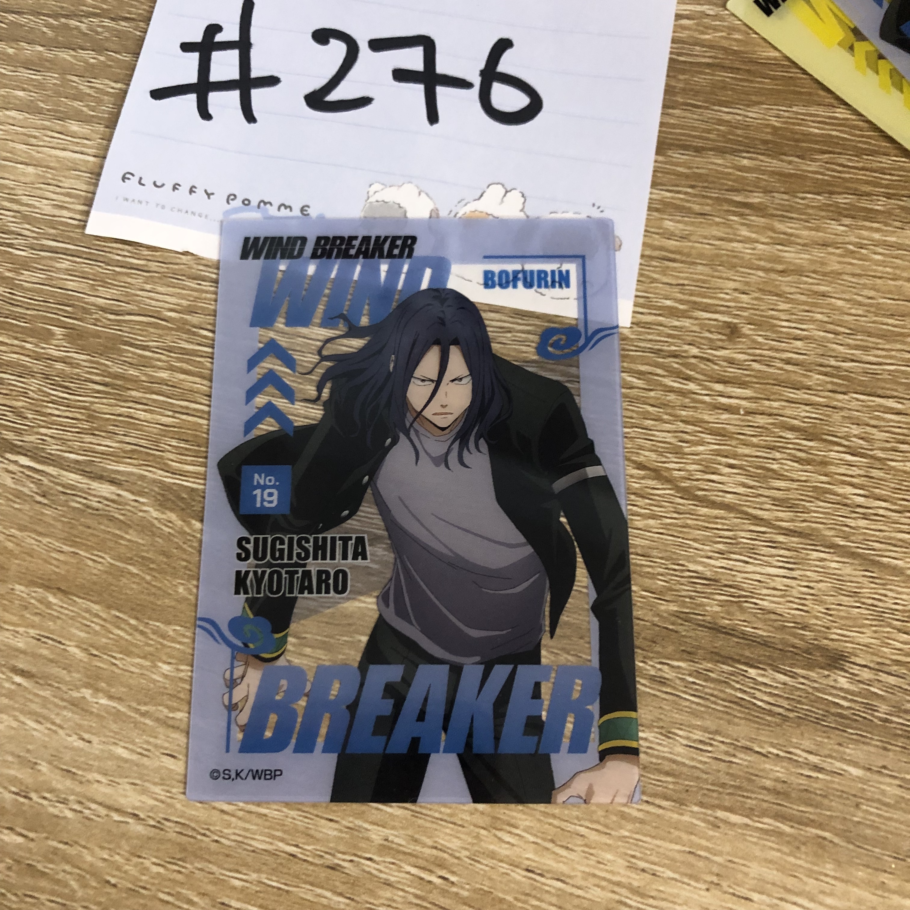 WIND BREAKER 杉下 小卡#276