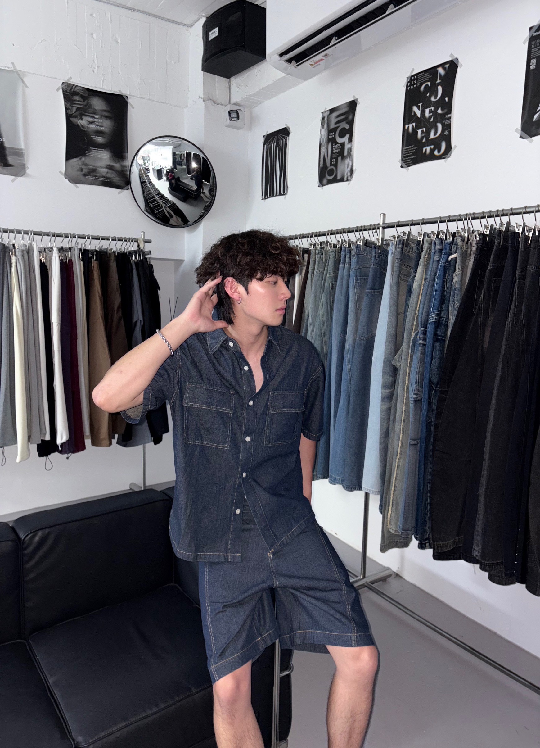 z2636 Zoewatson 牛仔丹寧套裝