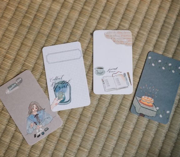 甜蜜生活．日常拼貼 溫暖祝福小卡組