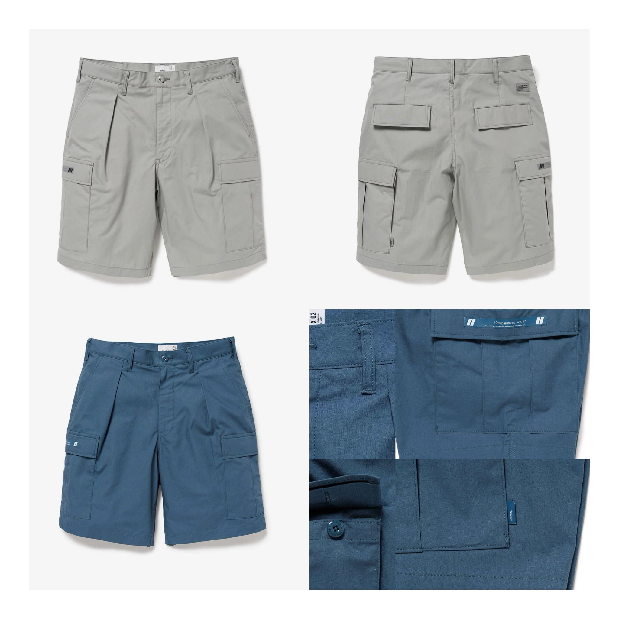 現貨|WTAPS MILS9601 / SHORTS / COTTON. RIPSTOP