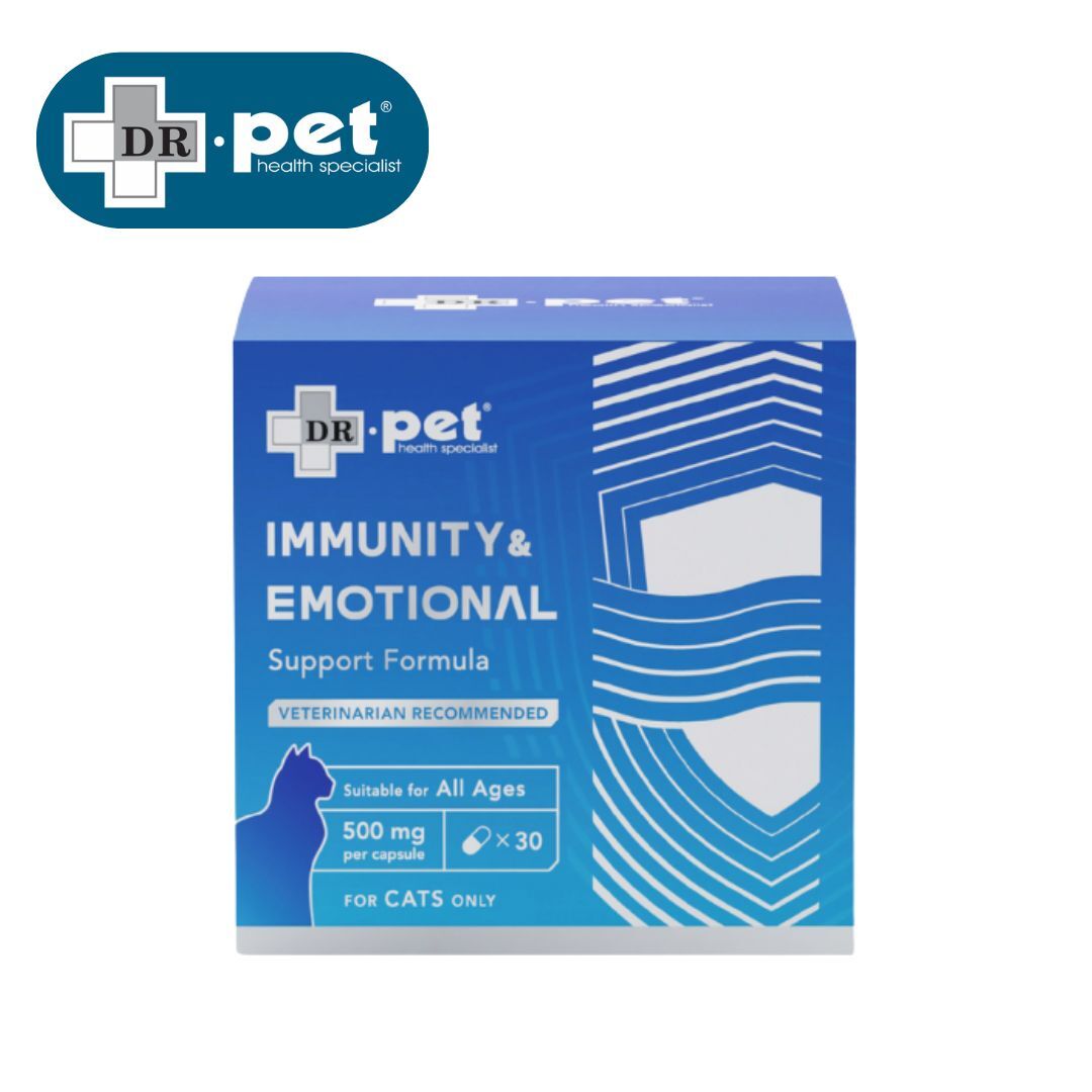 Dr. Pet 免疫及情緒支緩配方 (30粒裝) 貓咪專用