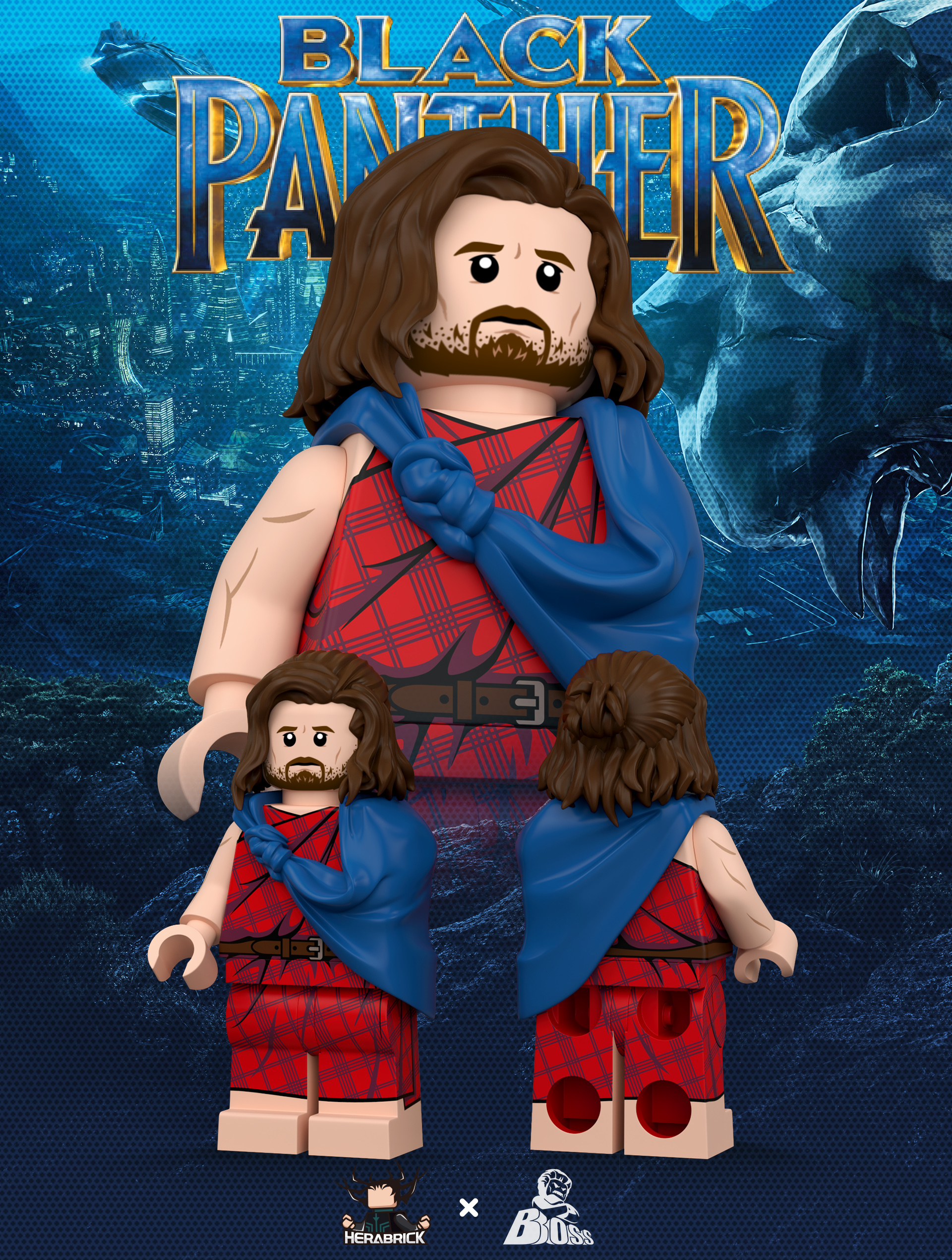 [Boss Toys][Preorder] Black Panther 1 - White Wolf [PADprinted]