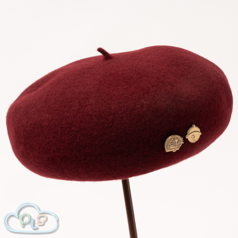 貝雷帽 多啦A夢 藤子F不二雄博物館 紅色 #71004-1